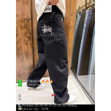 John Lucca Баггі джинси чорного кольору Baggy fit 28-36 1027-859