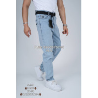 John Lucca Мом джинси блакитного кольору 29-38 923-9