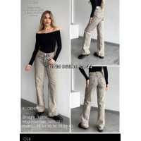 KL denim Straight джинси іржавого кольору 34-40 026-3