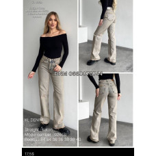 KL denim Straight джинси іржавого кольору 34-40 026-3