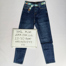 Kt moss Мом джинси синього кольору Mom fit 25-30 3312