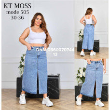 Kt moss Спідниця джинсова блакитного кольору 30-36 505