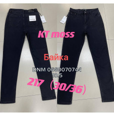 Kt moss Американка джинси чорного кольору утеплені байка зима Skinny 30-36 217