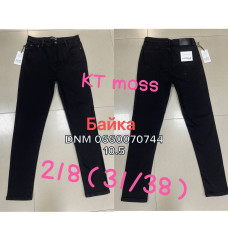Kt moss Американка джинси чорного кольору утеплені байка зима Skinny 31-38 218