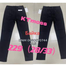 Kt moss Американка джинси чорного кольору утеплені байка зима Skinny 28-33 229