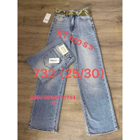 Kt moss Труби джинси широкі брудного кольору 25-30 732 