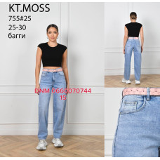 Kt moss Баггі джинси блакитного кольору Baggy fit 25-30 755