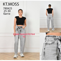 Kt moss Баггі джинси сірого кольору Baggy fit 25-30 780