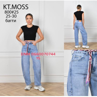 Kt moss Баггі джинси блакитного кольору Baggy fit 25-30 800