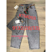 Kt moss Баггі джинси сірого кольору Baggy fit 28-33 9132