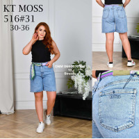 Kt moss Шорти джинсові блакитного кольору стрейч літо 30-36 516