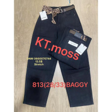 Kt moss Баггі джинси чорного кольору Baggy 28-33 813
