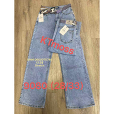 Kt moss Wide leg джинси блакитного кольору стрейч весна 28-33 9080
