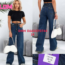 LDM  Wide leg джинси синього кольору широкі 25-30 0128