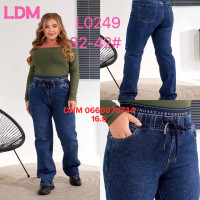 LDM  Мом джинси синього кольору Mom fit 32-42 0249