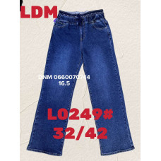 LDM  Палаццо джинси синього кольору Palazzo 32-42 0249