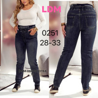 LDM  Мом джинси іржавого кольору Mom fit 28-33 0251