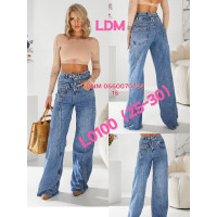 LDM  Wide leg джинси широкі блакитного кольору 25-30 0100