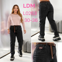 LDM  Мом джинси сірого кольору Mom fit 30-36 0263