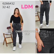 LDM  Мом джинси сірого кольору Mom fit 32-42 0266