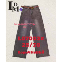 LDM  Wide leg джинси широкі коричневого кольору 25-30 07002