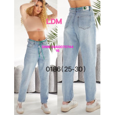 LDM  Мом джинси блакитного кольору Mom fit 25-30 0186