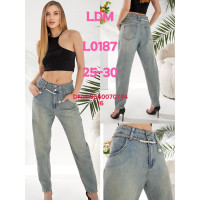 LDM  Мом джинси іржавого кольору Mom fit 25-30 0187