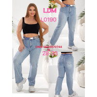 LDM  Мом джинси блакитного кольору Mom fit 28-33 0190