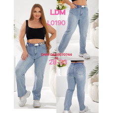 LDM  Мом джинси блакитного кольору Mom fit 28-33 0190