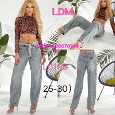 LDM  Мом джинси іржавого кольору Mom fit 25-30 0196