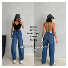 Ladena  Скейтер джинси синього кольору Skater 34-42 5077-1
