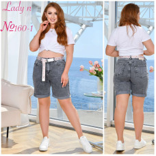 Lady N  Шорти джинсові сірого кольору 25-30 160-1