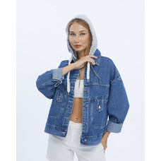 Lady N  Куртка джинсова синього кольору 2S-2M-2L 420-2