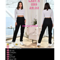 Lady N  Мом джинси чорного кольору Mom fit 28-33 099
