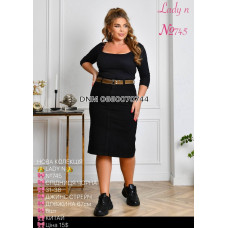 Lady N  Спідниця джинсова чорного кольору 31-38 745
