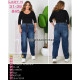 Lady N  Баггі джинси синього кольору Baggy 31-38 845