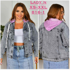 Lady N  Куртка джинсова сірого кольору XS/2XL 816-1