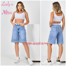Lady N  Шорти джинсові блакитного кольору стрейч літо 25-30 161