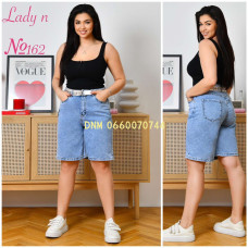 Lady N  Шорти джинсові блакитного кольору стрейч літо 31-38 162