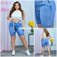 Lady N  Шорти джинсові блакитного кольору стрейч літо 30-36 1947