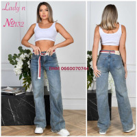 Lady N  Палаццо джинси іржавий кольору Palazzo 25-30 132
