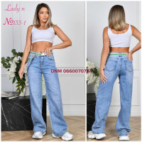 Lady N  Палаццо джинси блакитного кольору стрейч весна 28-33 133-1