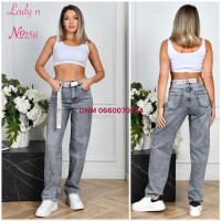 Lady N  Баггі джинси сірого кольору Baggy 25-30 156