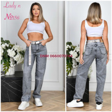 Lady N  Баггі джинси сірого кольору Baggy 25-30 156