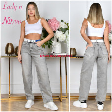 Lady N  Скейтер джинси сіро брудного кольору стрейч весна 25-30 796