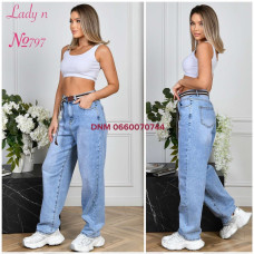 Lady N  Баггі джинси блакитного кольору Baggy 28-33 797