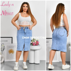 Lady N  Спідниця джинсова блакитного кольору стрейч весна 31-38 803