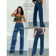 Laila woman Straight джинси синього кольору 34-40 02-1