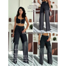 Laila woman Wide leg джинси широкі сірого кольору 34-40 04-2