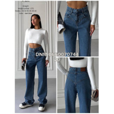 Laila woman Straight джинси синього кольору 34-40 073